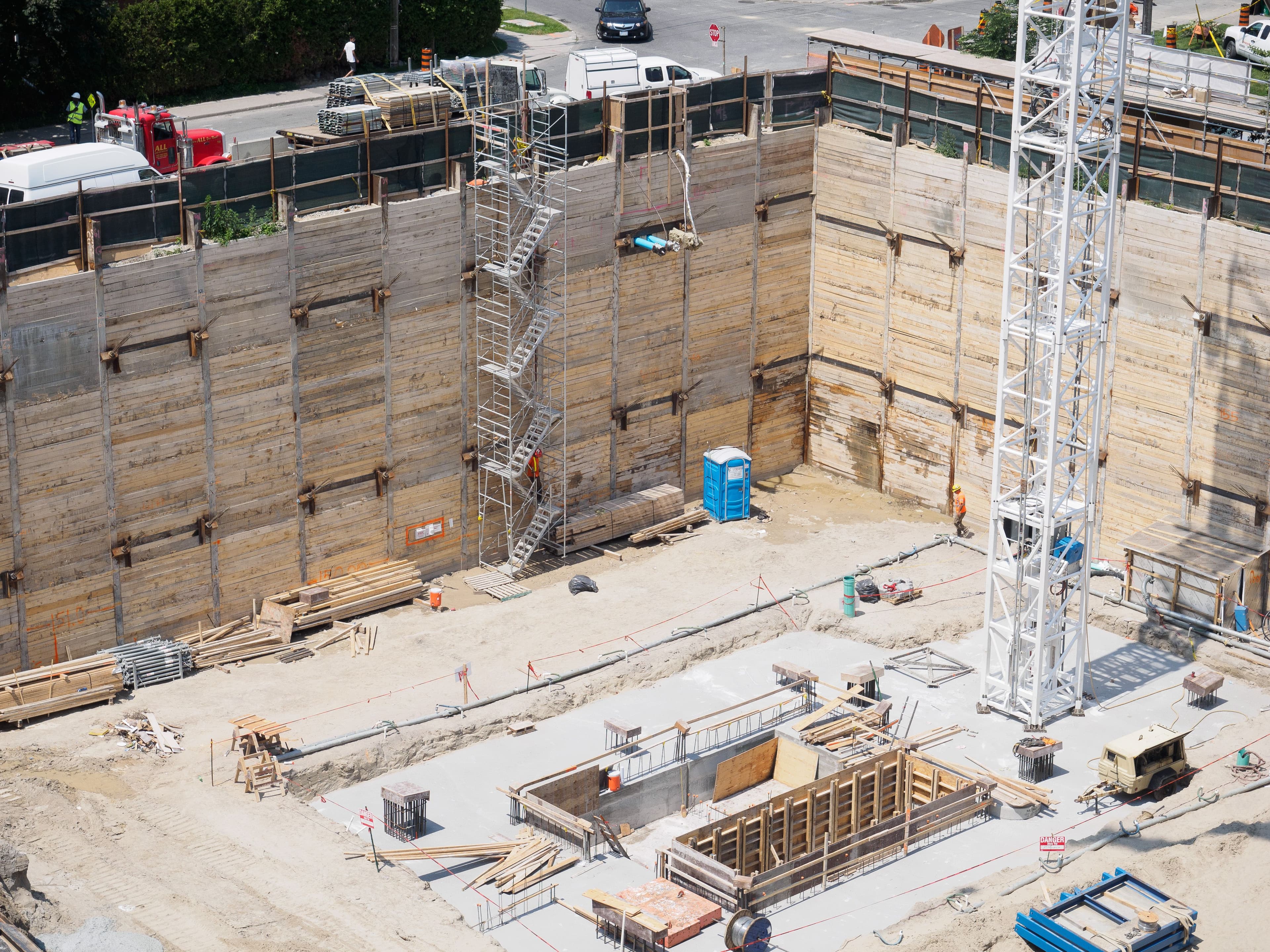 Construction jobsite